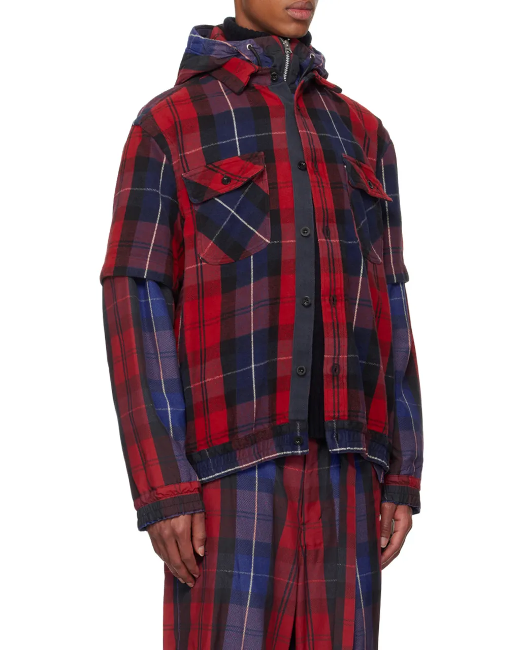 Checked Sweater