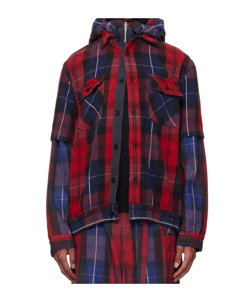 Checked Sweater