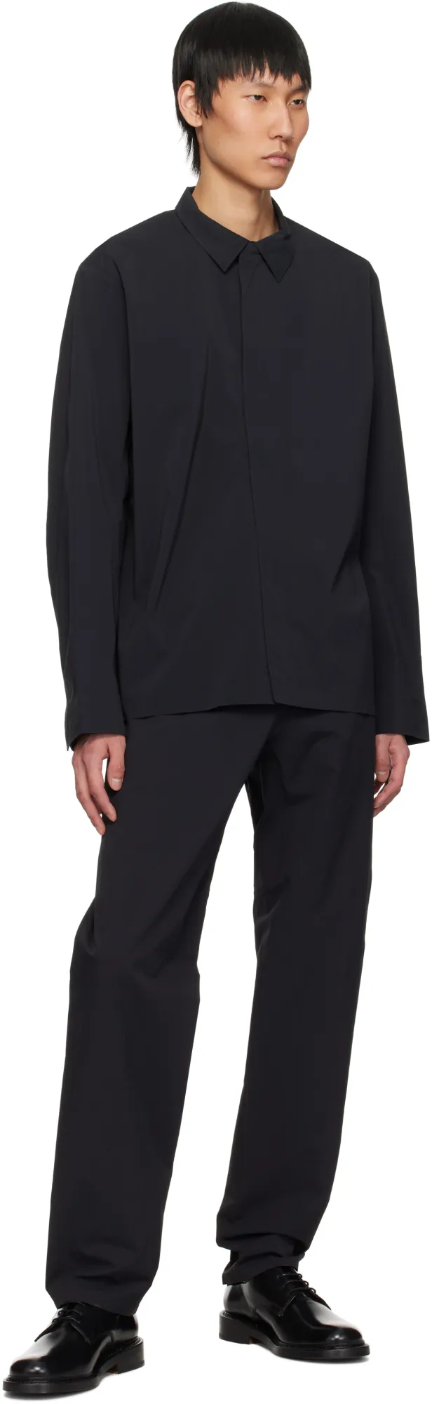 Metry Long-Sleeve Button-Up Shirt