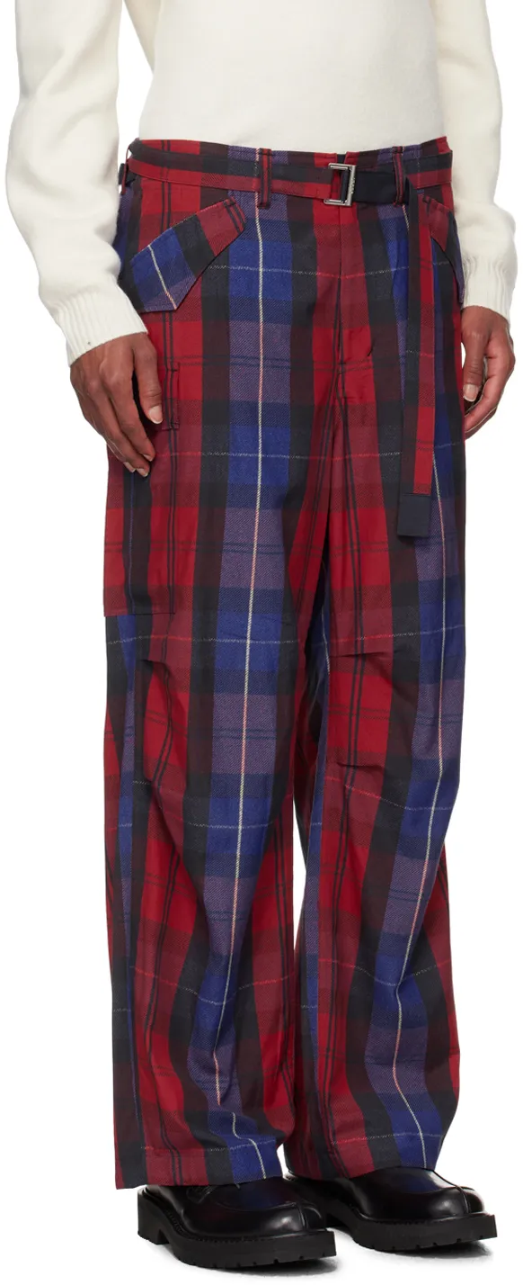 Check Casual Pants