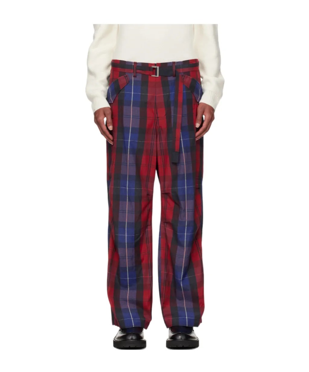 Check Casual Pants