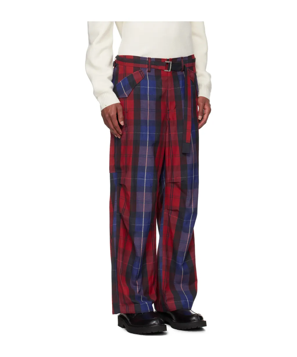 Check Casual Pants