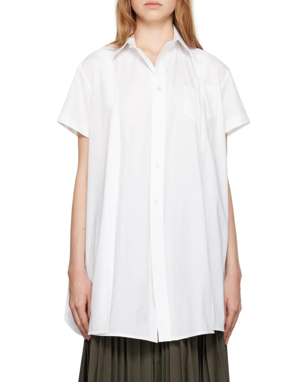 Panelled Shirt