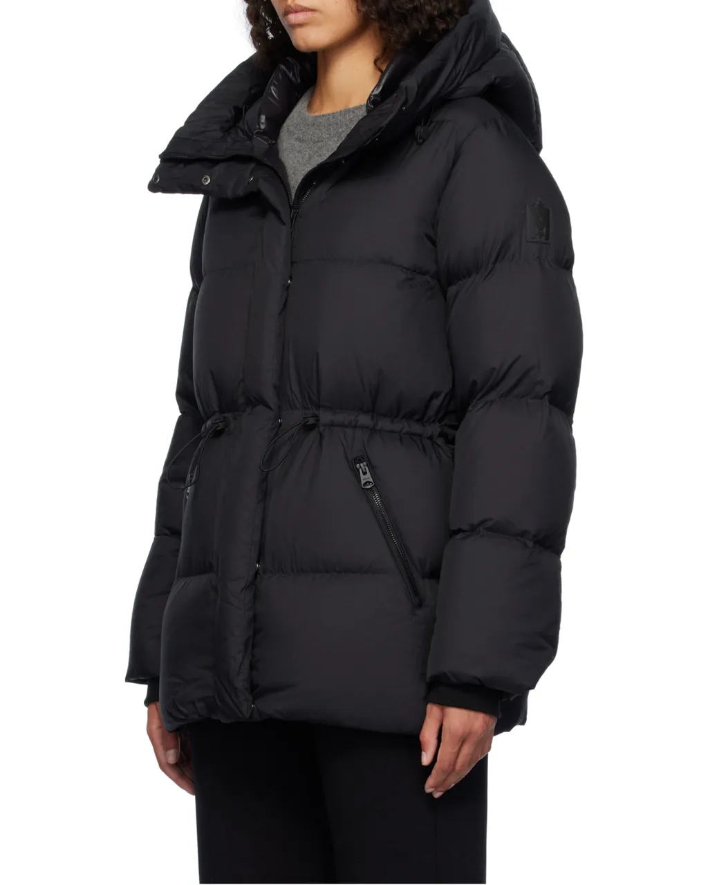 Long-Sleeved Down Jacket