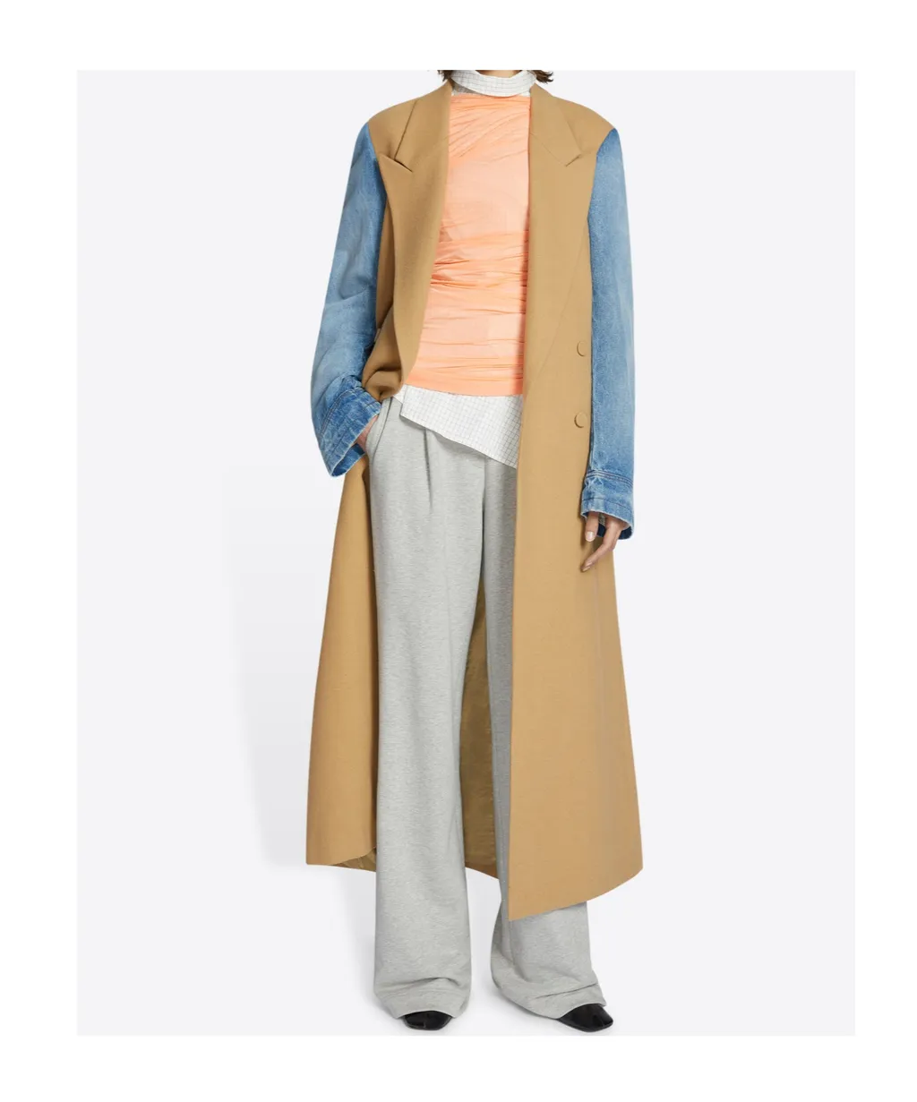 Double-Breasted Coat