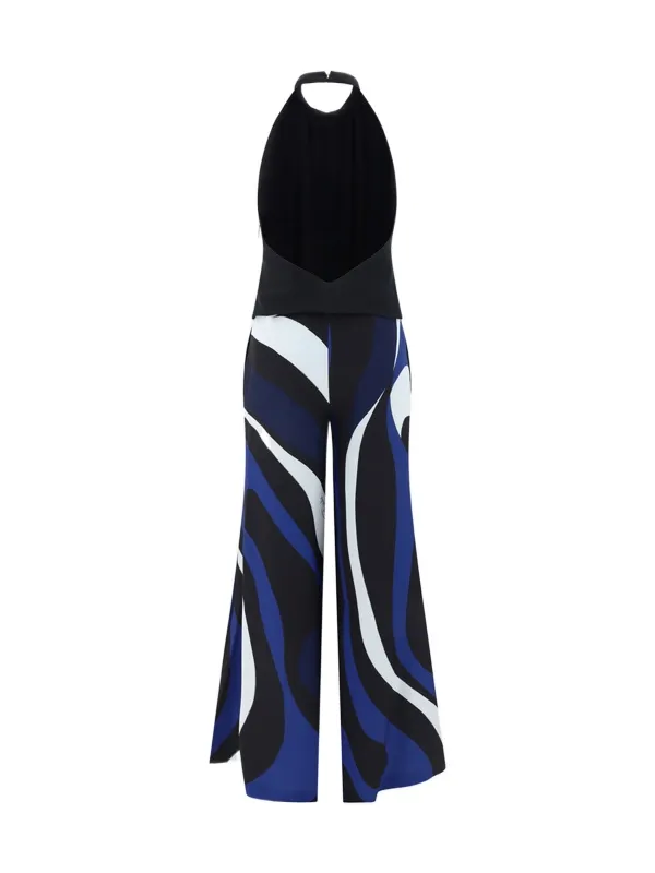 Pucci Marmo-Printed Jumpsuit