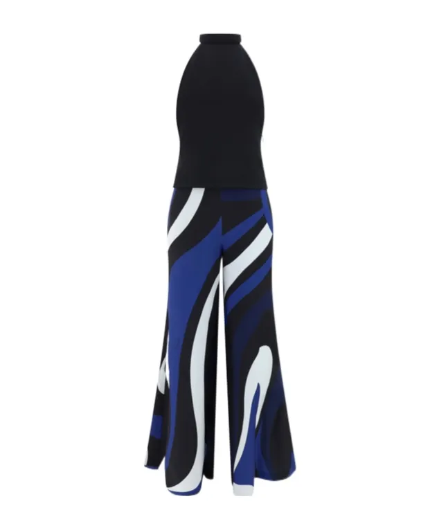Pucci Marmo-Printed Jumpsuit