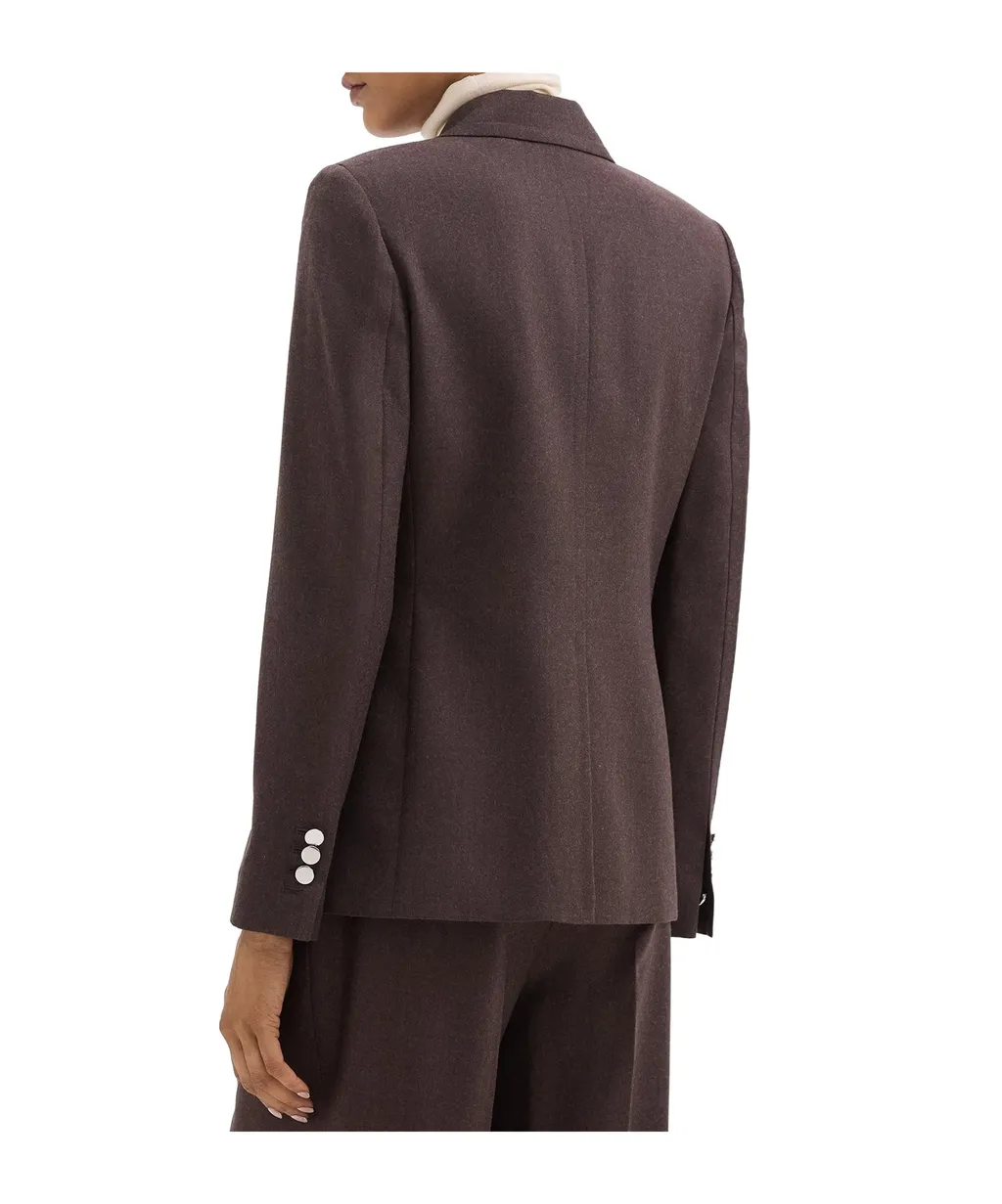 Long-Sleeved Suit Coat