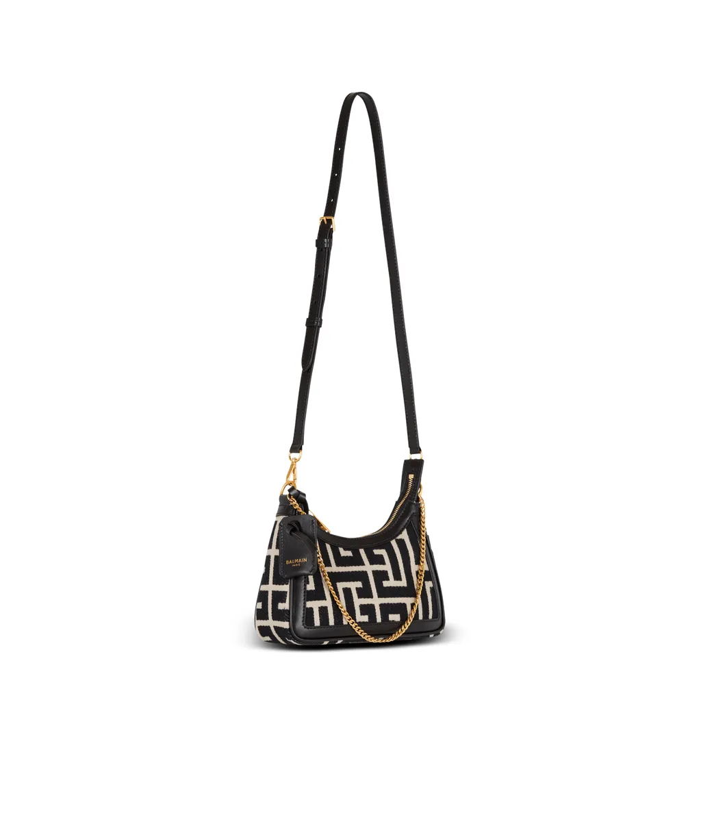 Balmain B-Army Monogrammed Shoulder Bag
