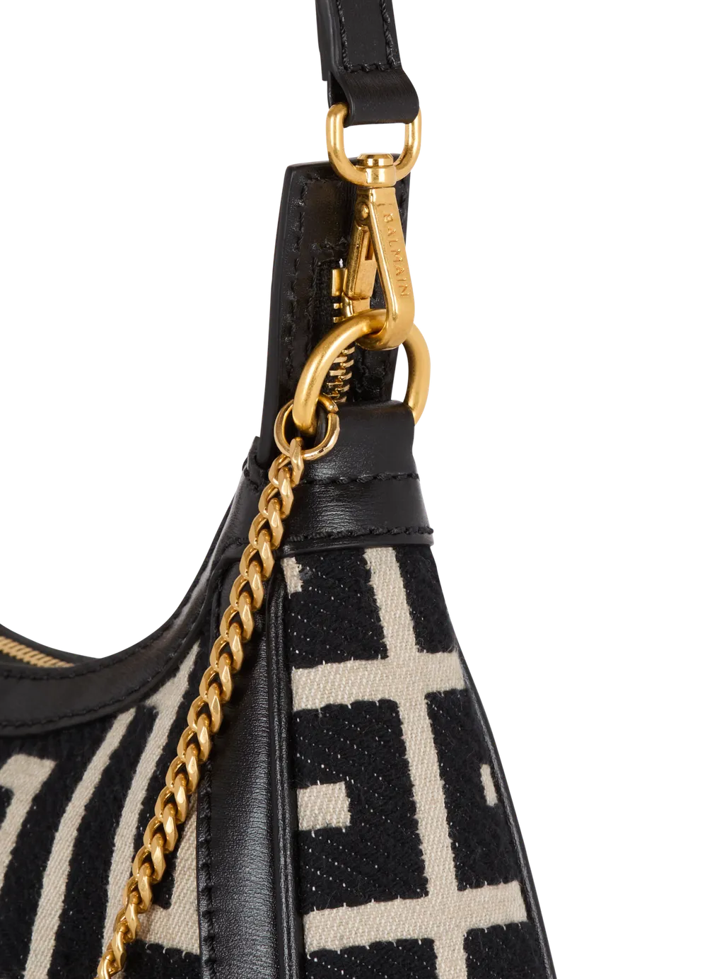 Balmain B-Army Monogrammed Shoulder Bag