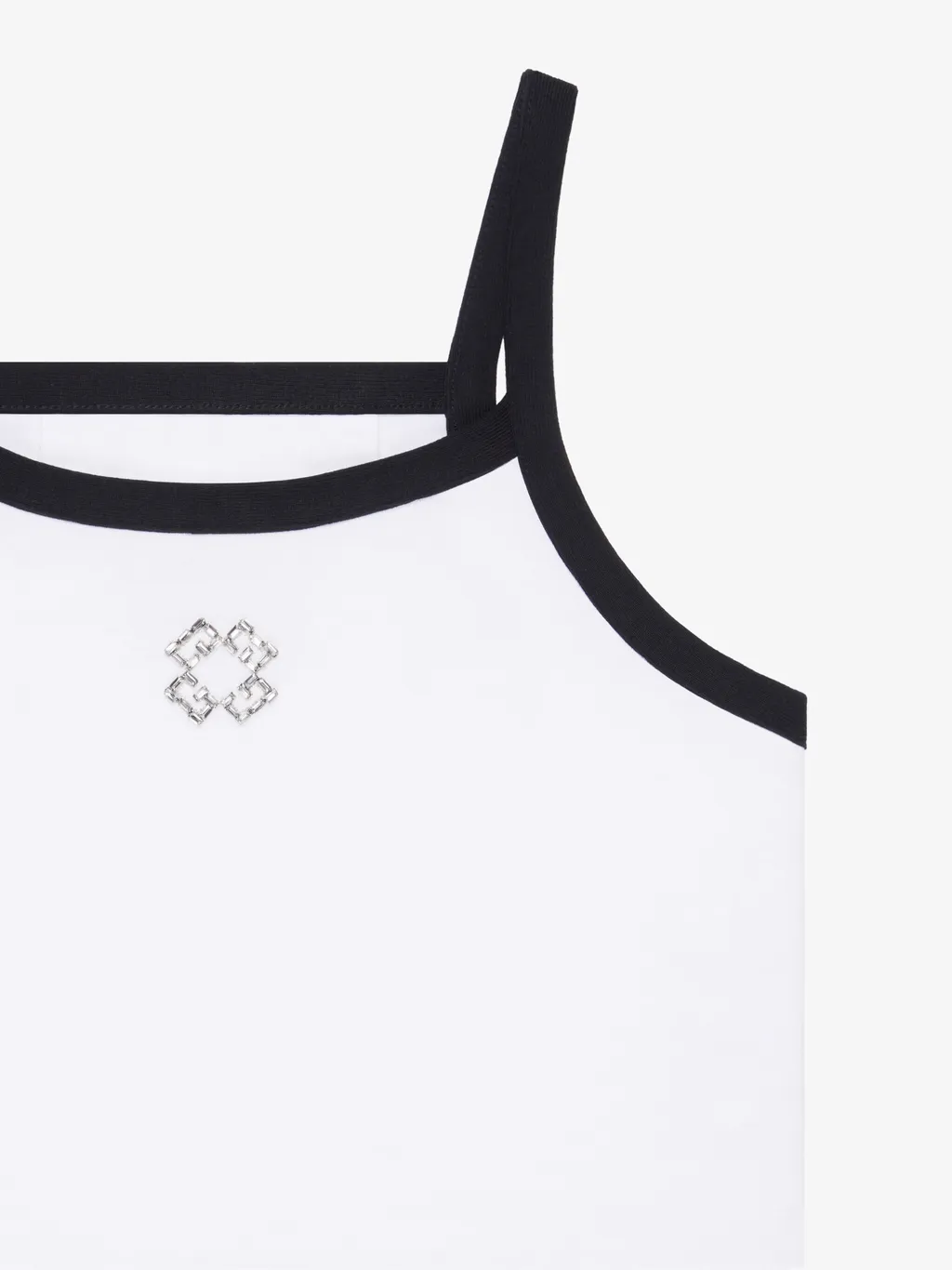 Givenchy 4G Detailed Cropped Tank Top