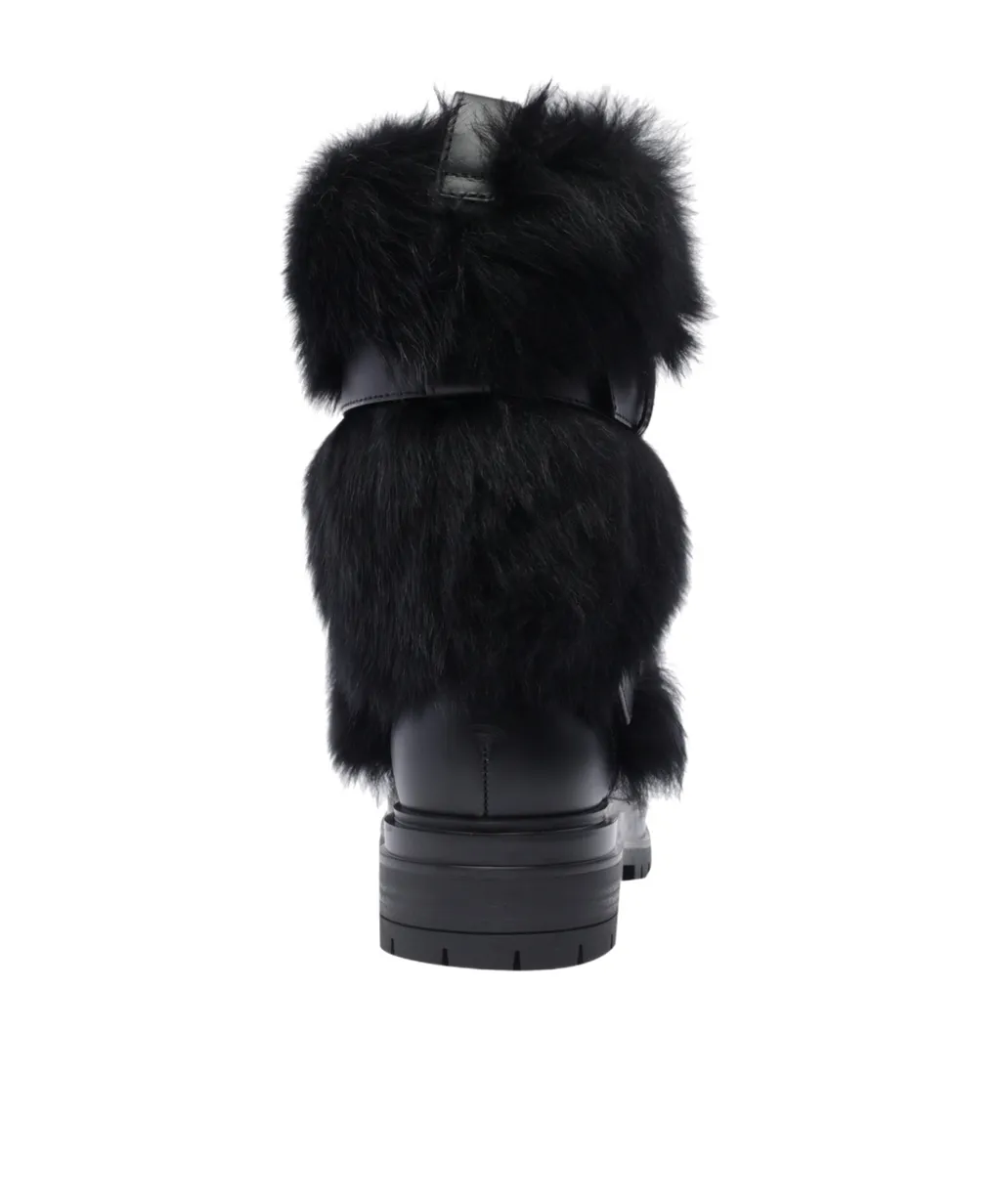 Gianvito Rossi Maverick Buckle Detailed Biker Boots