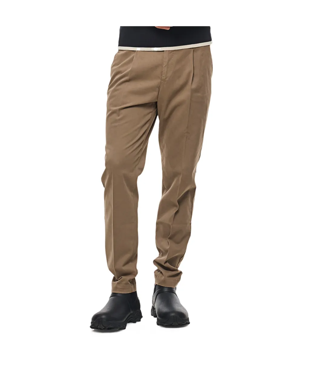 Belt-Loop Casual Pants