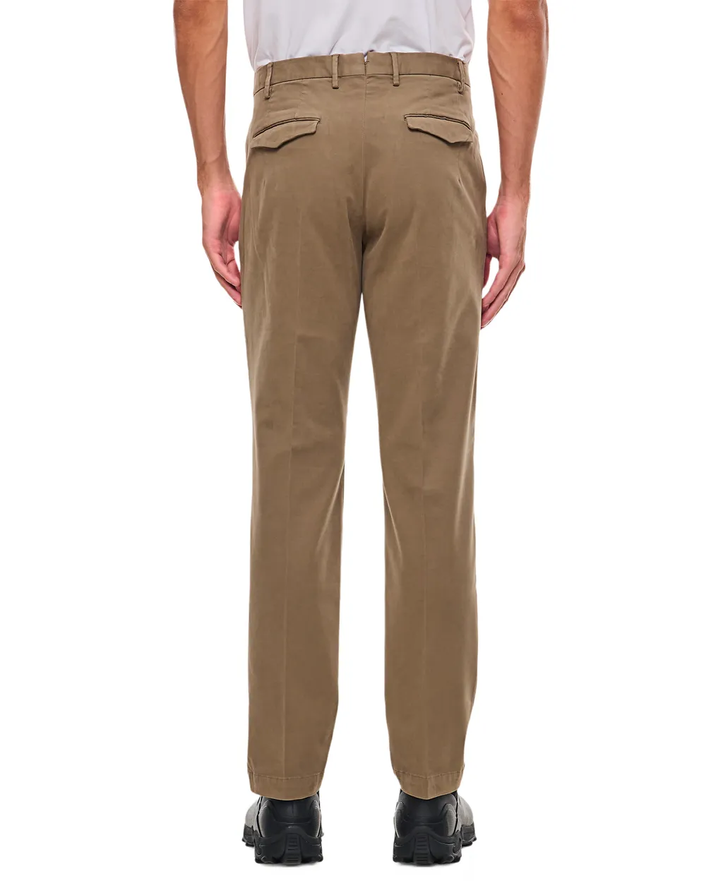 Belt-Loop Casual Pants