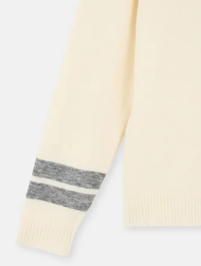 Stone Island Junior Compass Embroidered Crewneck Jumper
