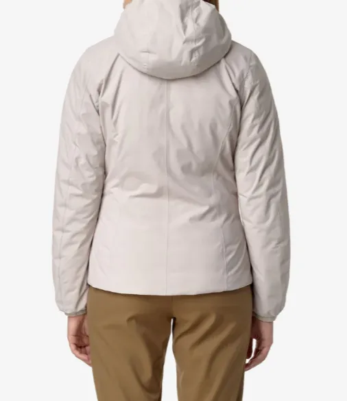 Beige Brown Reversible Insulated Short Jacket