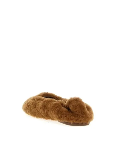Dries Van Noten Fur Ballet Flats