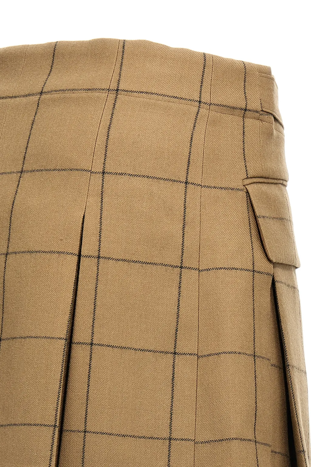 Sacai Windowpane Checked Bermuda