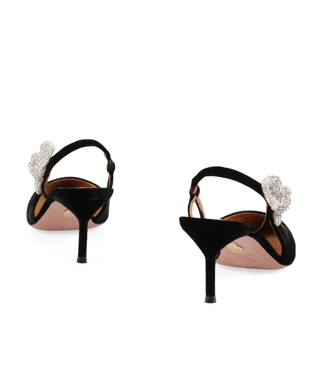 Aquazzura Very Bow Tie Embellished Pumps