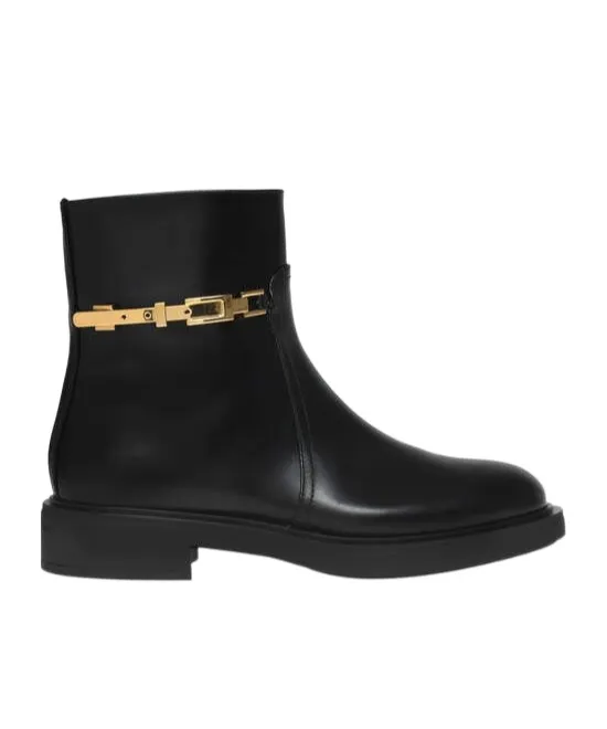 Round-Head Short Boots