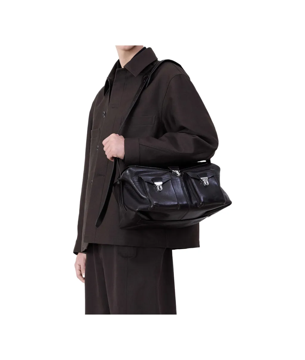 Lemaire Single-Breasted Straight Hem Shirt Jacket