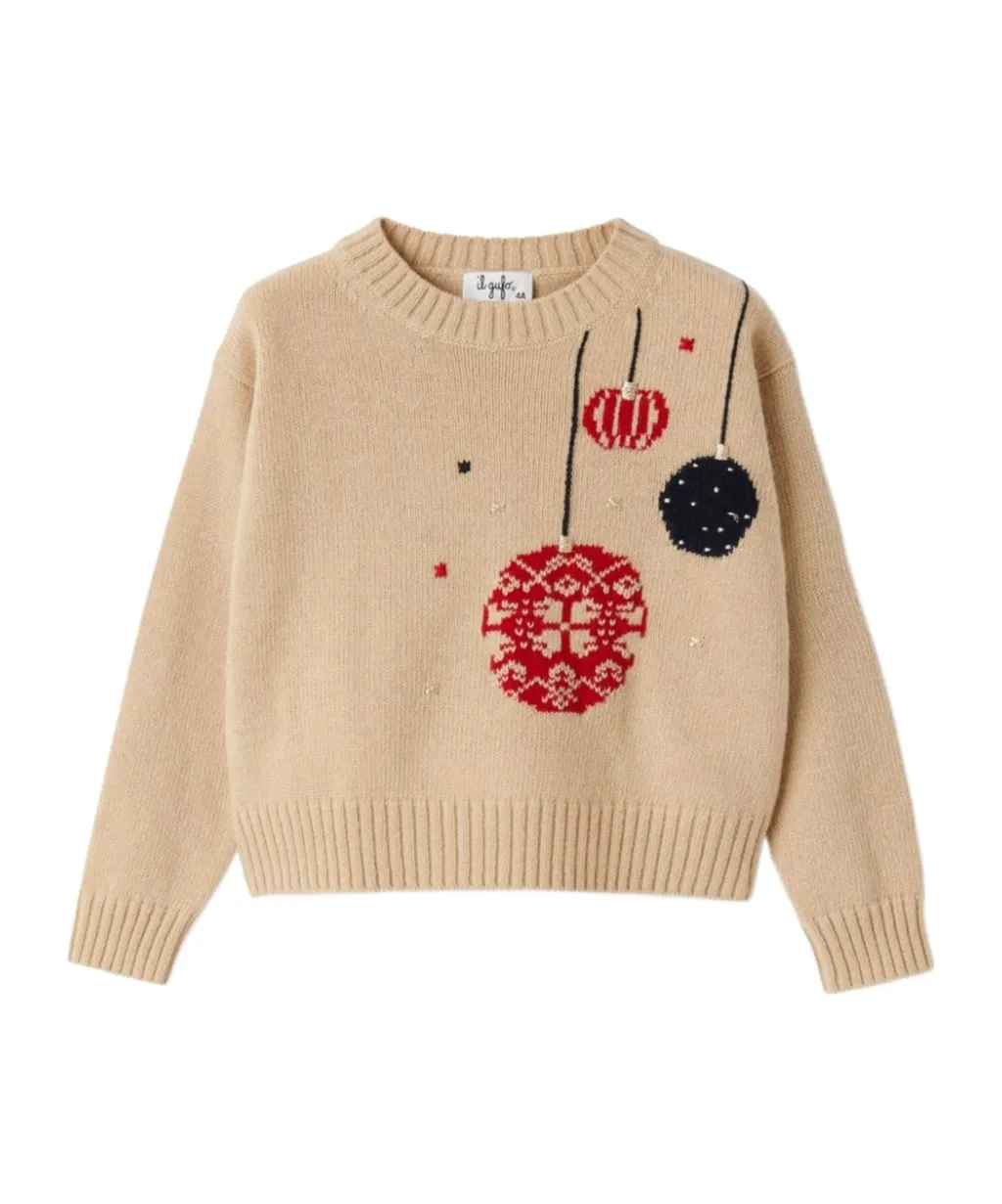 Intarsia-Knit Jumper