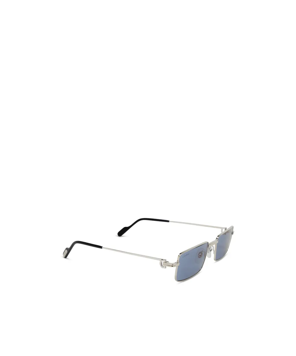 Cartier Rectangular Frame Sunglasses