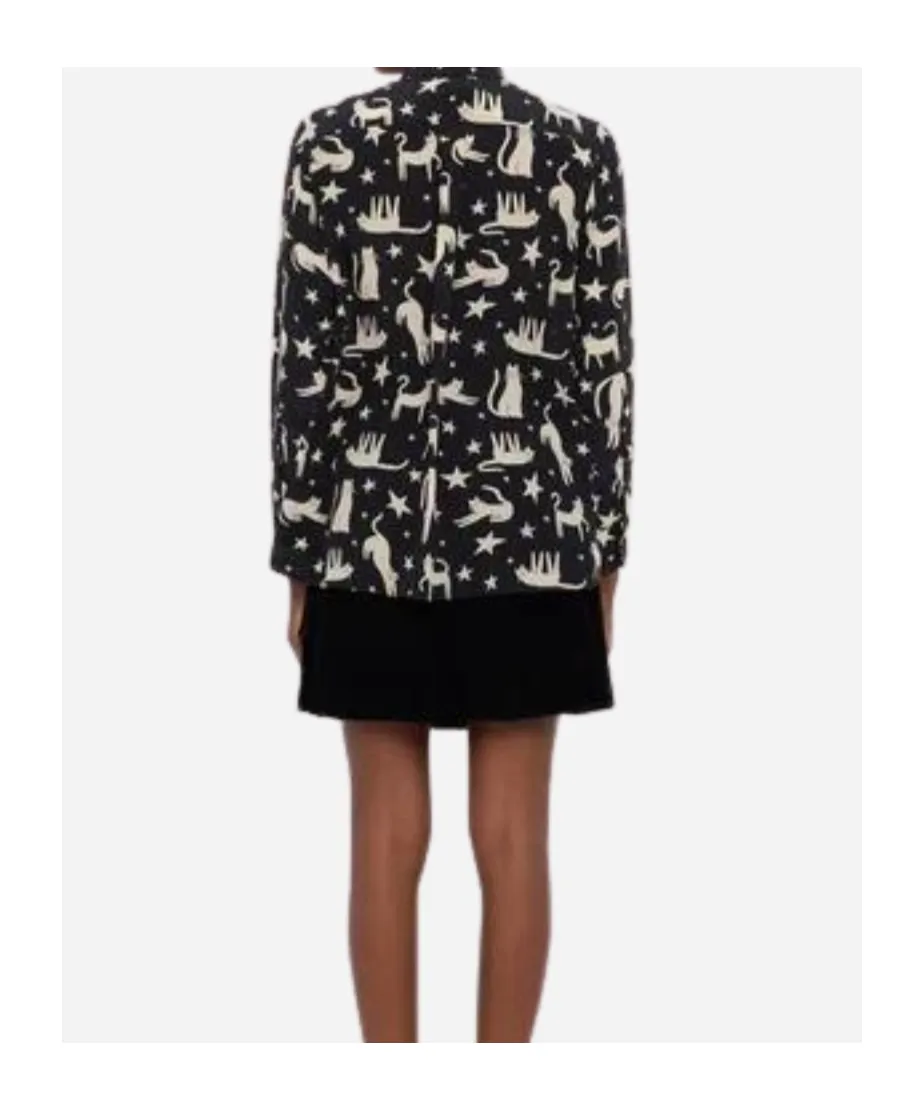 Weekend Max Mara Tabella All-Over Patterened Blouse