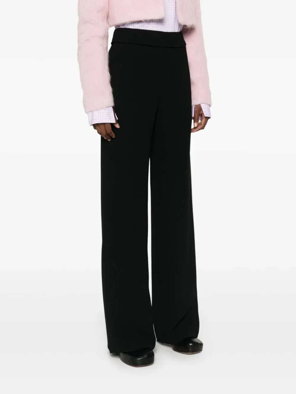 Elastic Waist Casual Pants