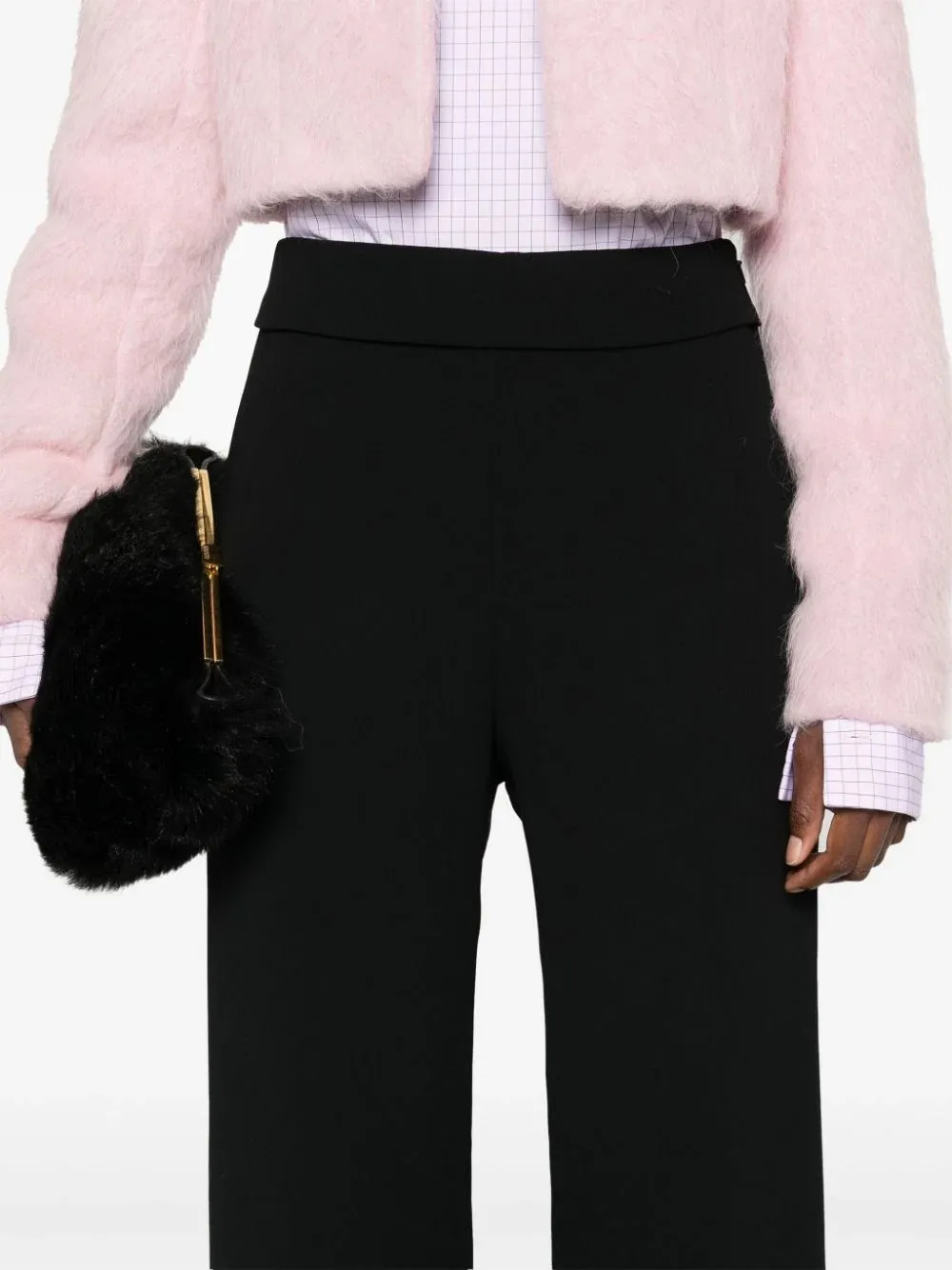 Elastic Waist Casual Pants