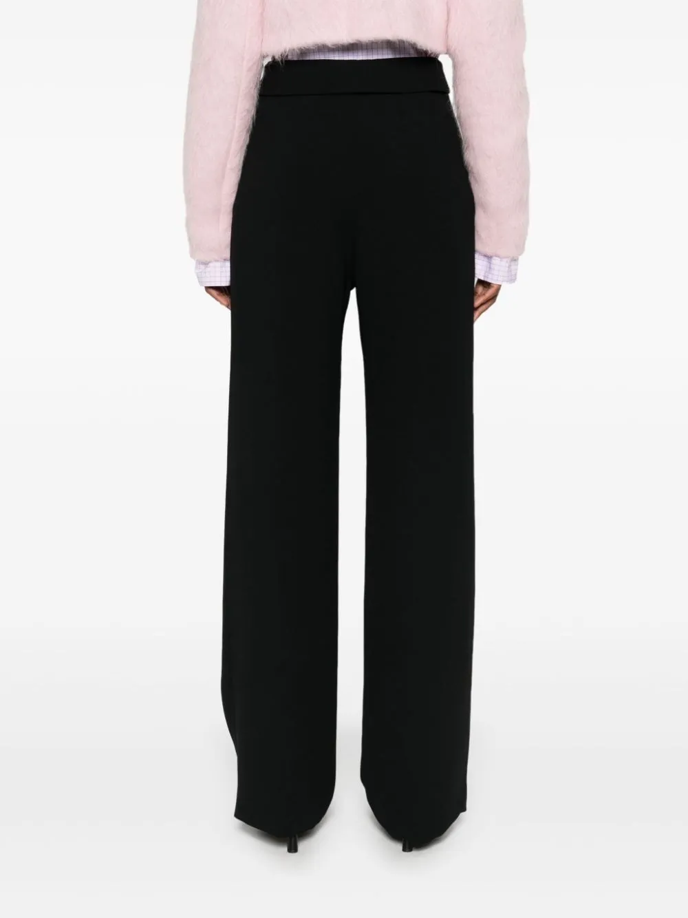 Elastic Waist Casual Pants