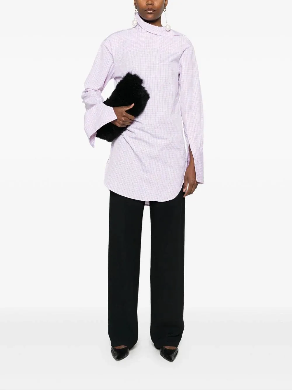 Elastic Waist Casual Pants