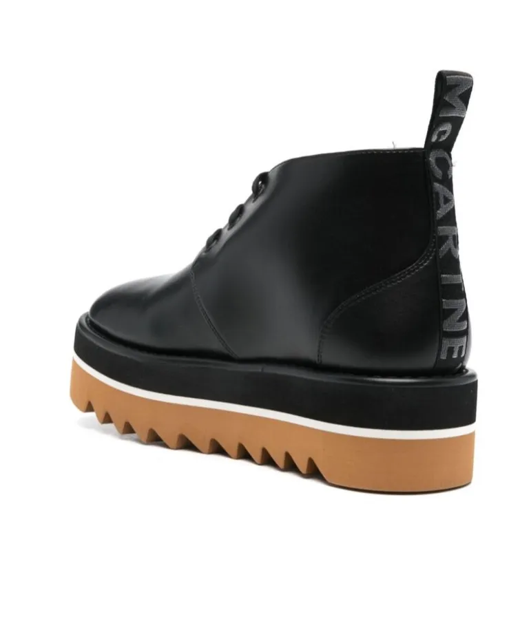 Stella Mccartney Sneak-Elyse Lace-Up Desert Boots