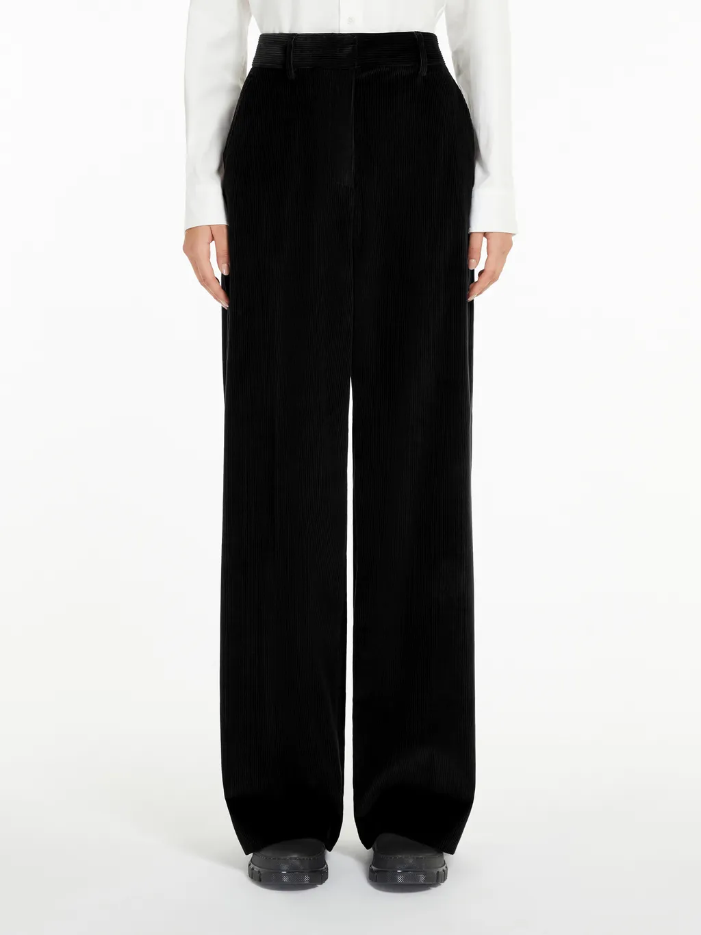 Belt-Loop Casual Pants