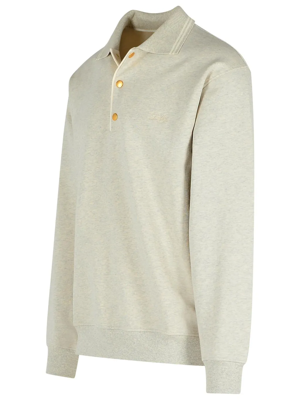 DrÔLe De Monsieur Logo Embroidered Knitted Jumper