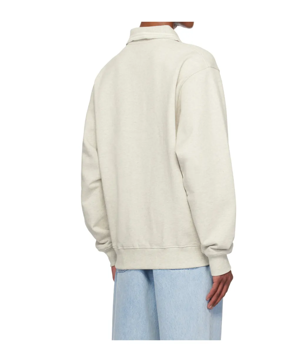 DrÔLe De Monsieur Logo Embroidered Knitted Jumper