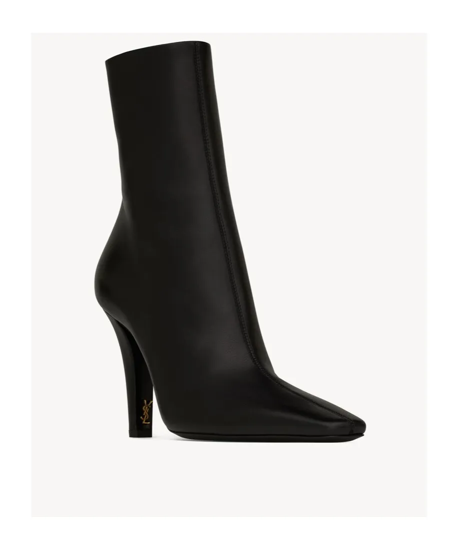 Saint Laurent Jill Pointed Toe Boots