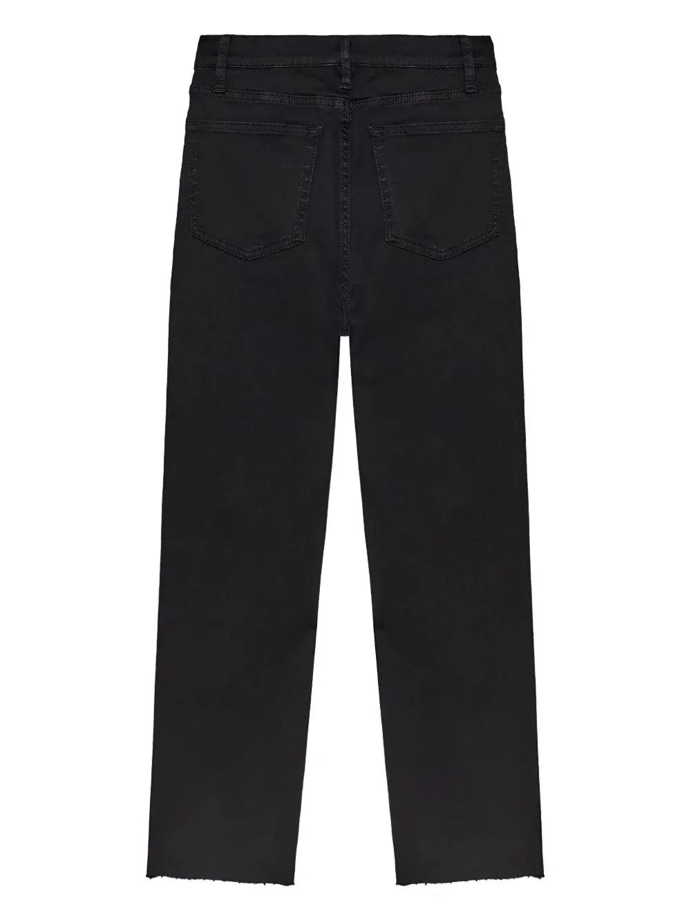 Frayed-Hem Jeans