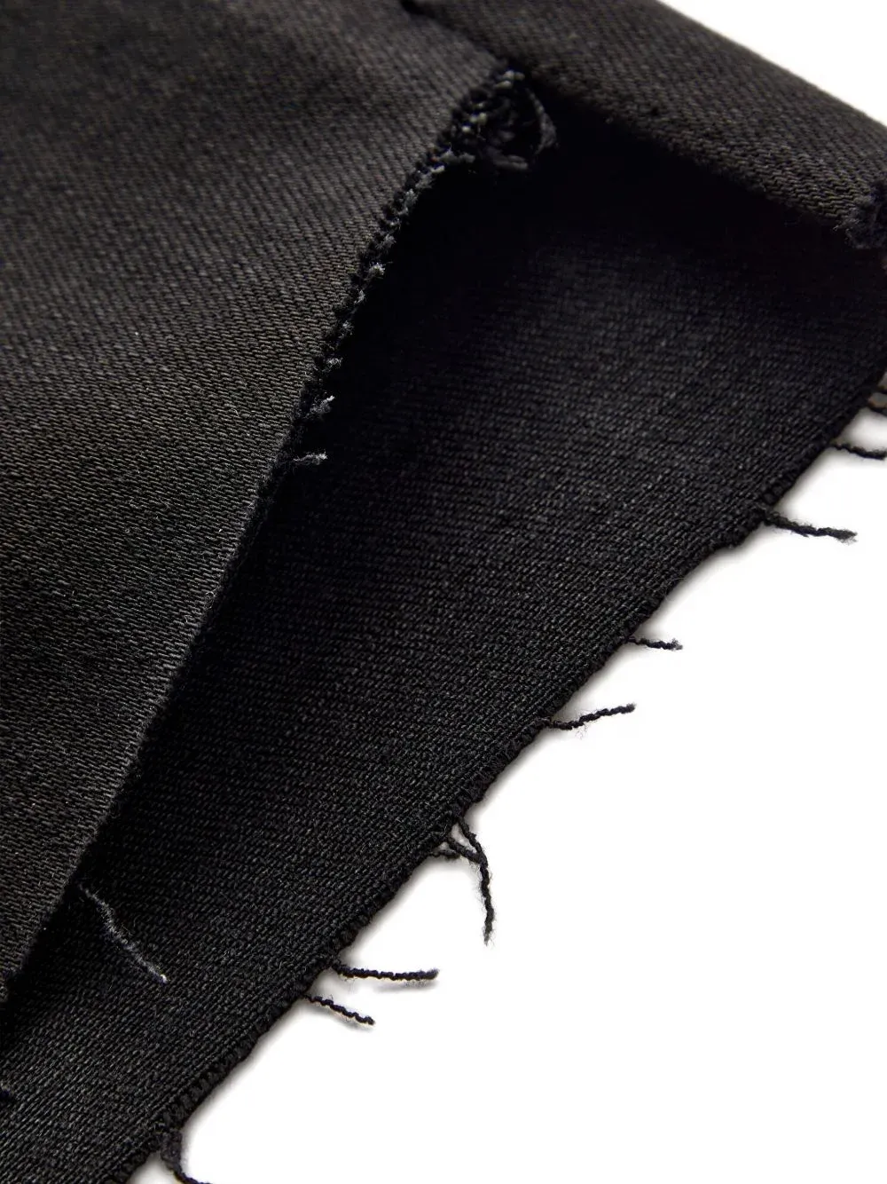 Frayed-Hem Jeans