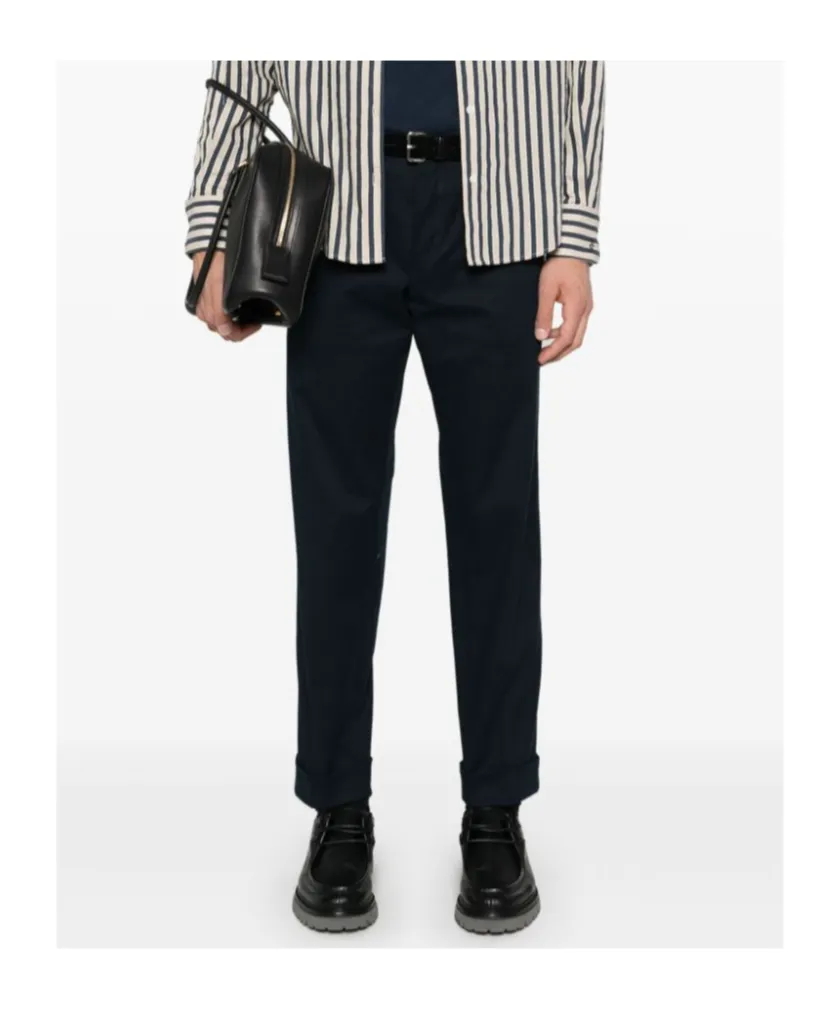 Belt-Loop Casual Pants