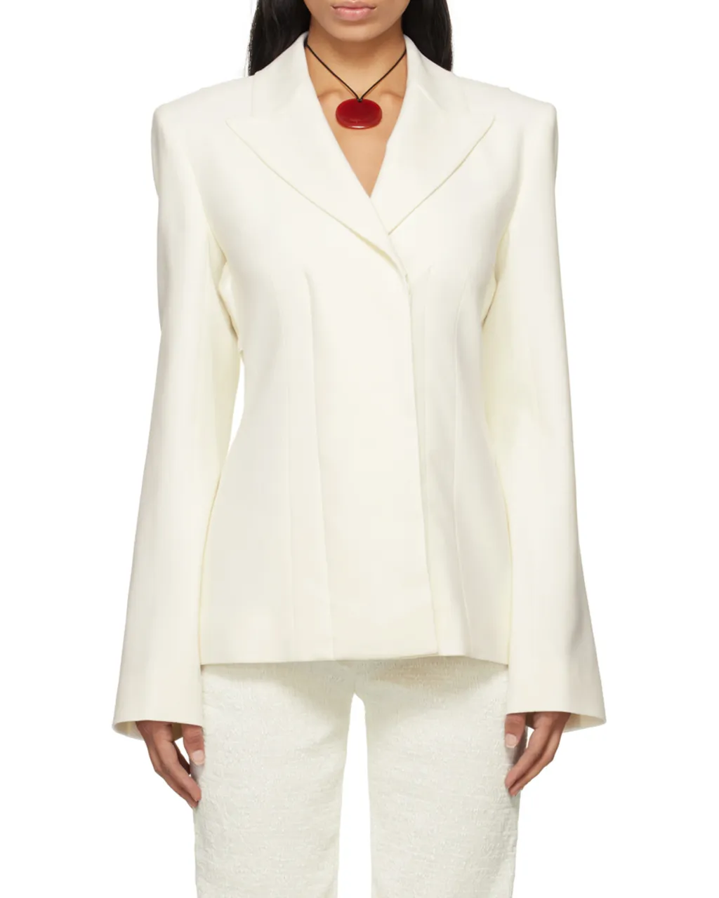 Long-Sleeved Suit Coat