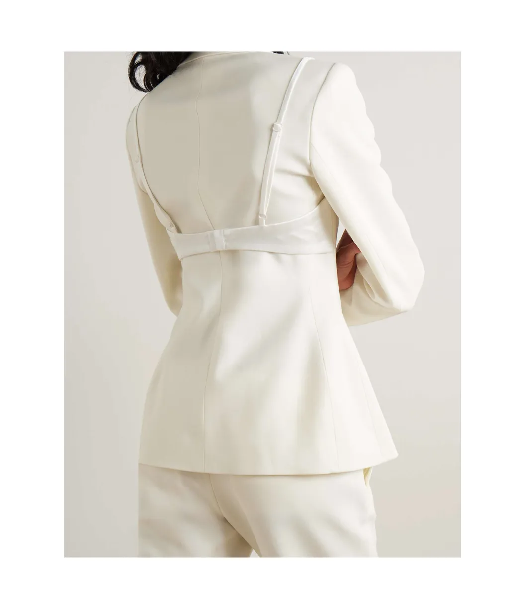 Long-Sleeved Suit Coat