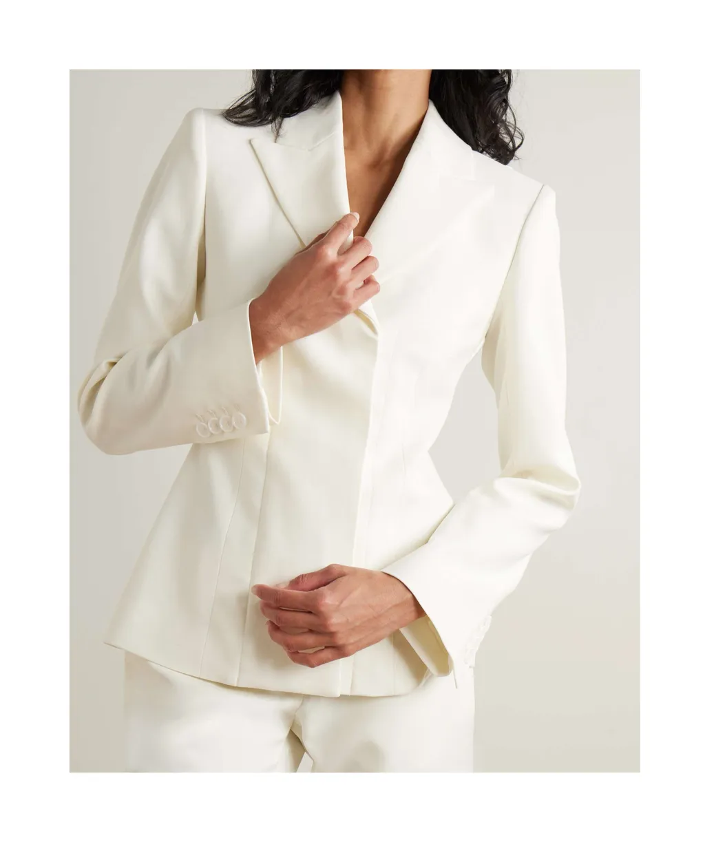 Long-Sleeved Suit Coat