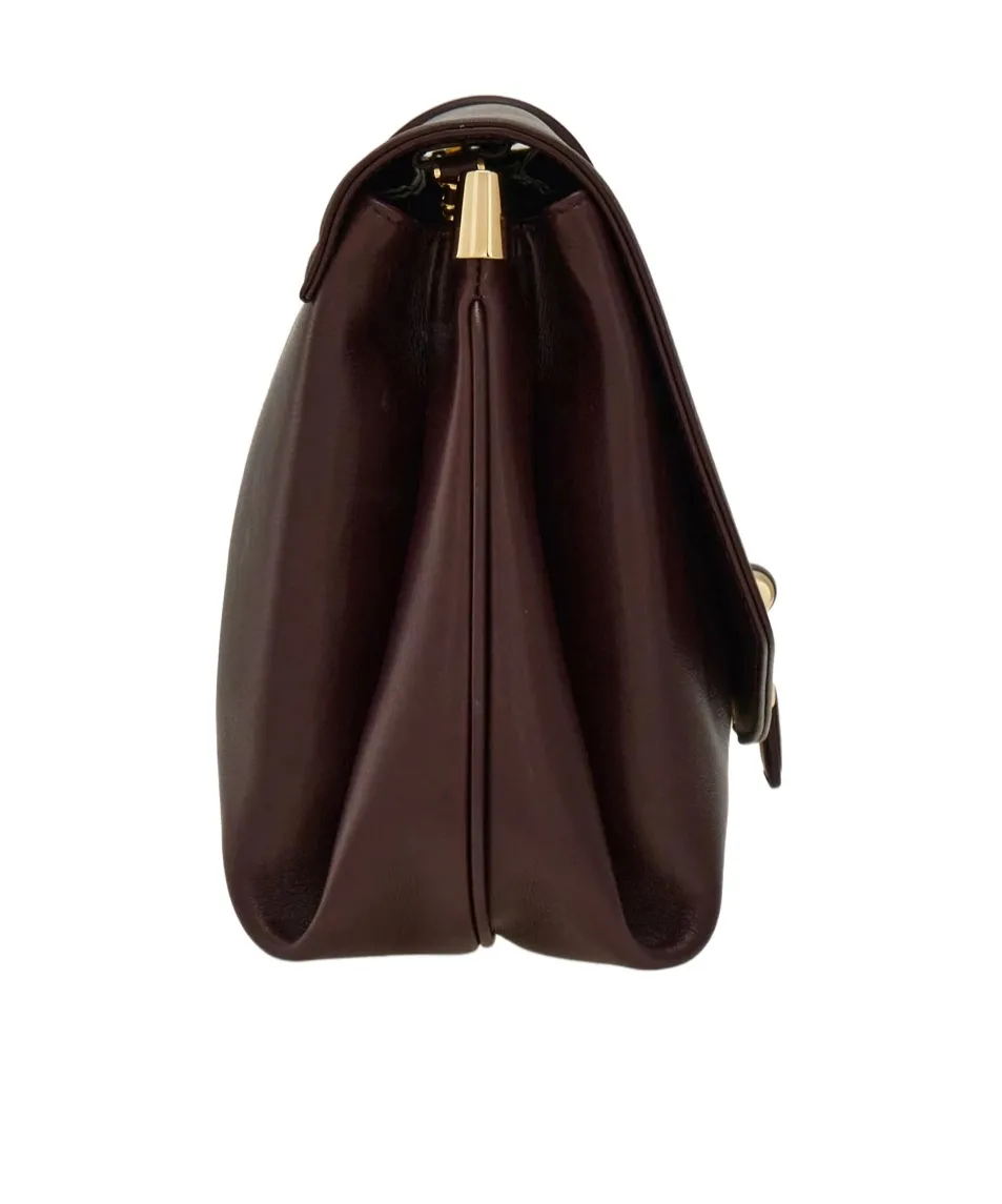 Front Flip Large Shoulder Bag
