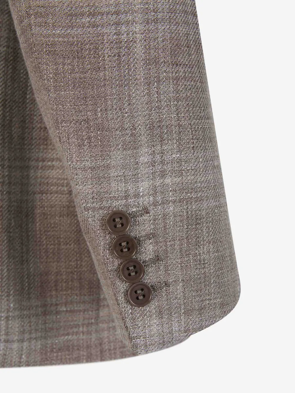 Canali Checked Pattern Blazer