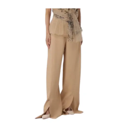 Concealed-Fastening Palazzo Trousers