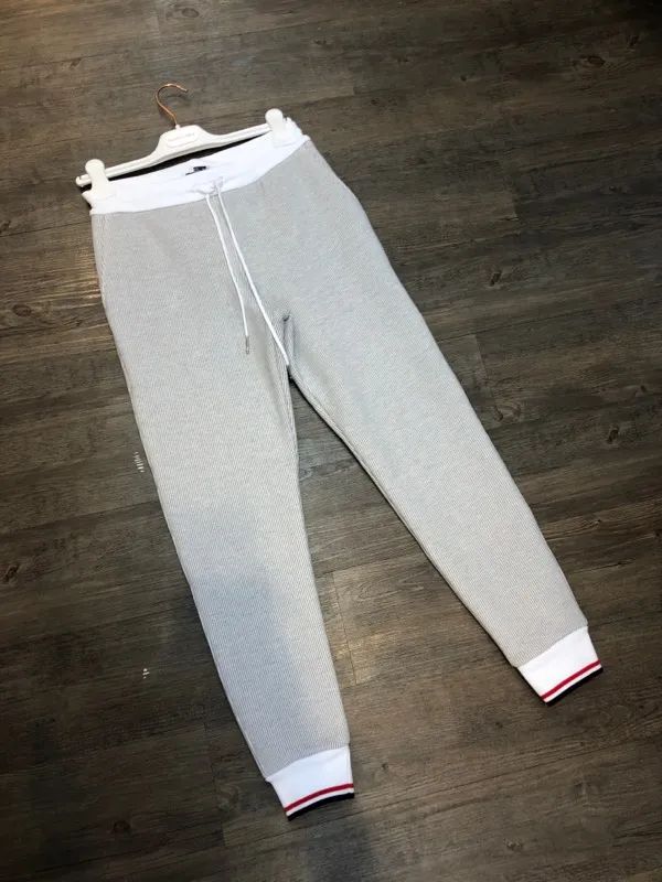 Rib Pull-Rope Sweatpants