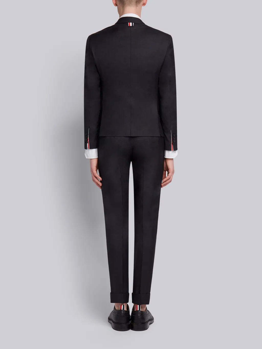 Super 120S Twill Suit With Tie