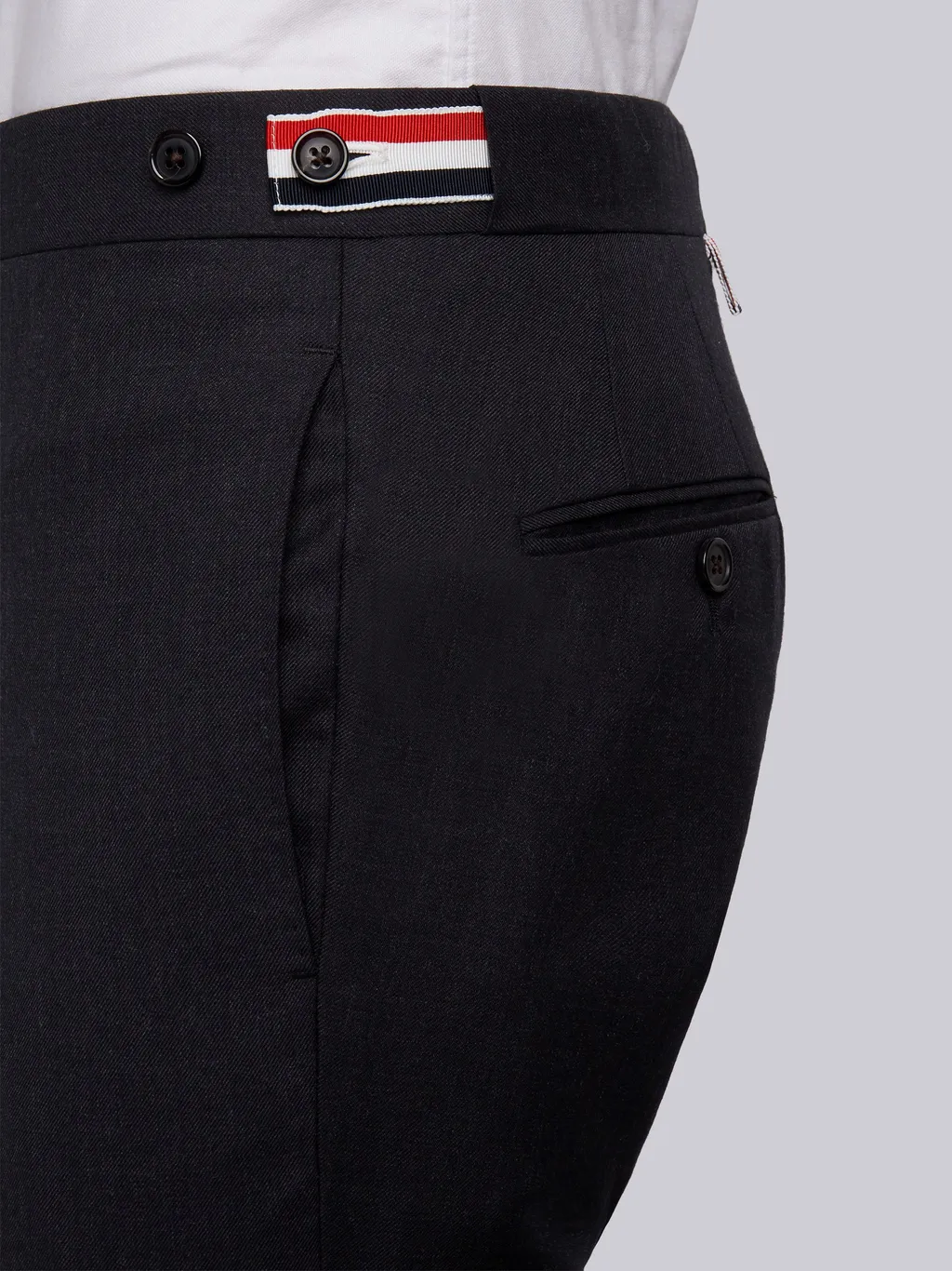 Super 120S Twill Suit With Tie