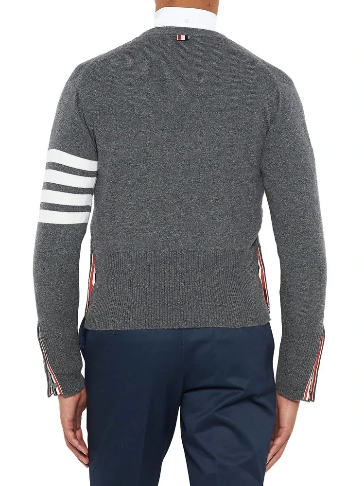 Thom Browne 4-Bar Stripe Cardigan